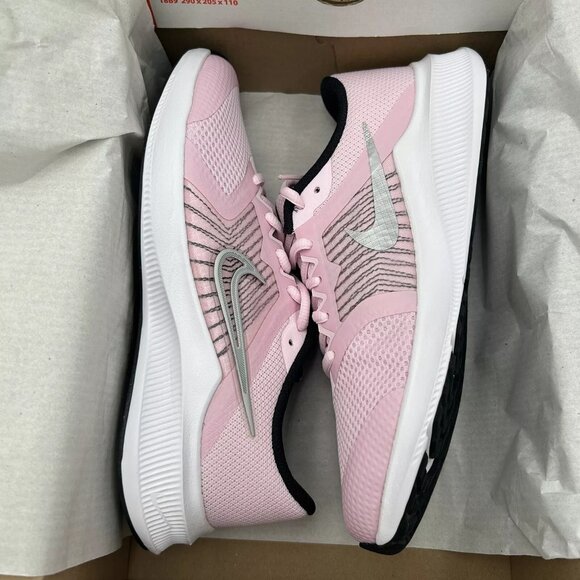 Nike Downshifter Youth Girl's Running Sneaker Size 5Y/ Women's Size 7 Pink/Black - Picture 7 of 11